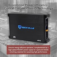 Rockville dB13 3000W Mono Car Amplifier — image 4