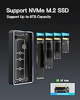 Inateck FE2028 40Gbps M.2 NVMe SSD Enclosure 8TB — image 5