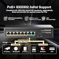 MokerLink POE-F062F 8-Port PoE Switch — image 3