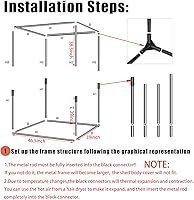 Konseen 47x39x79 inch Photo Light Box — image 5
