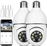 OFYOO Light Bulb Security Camera 360° PTZ — image 1
