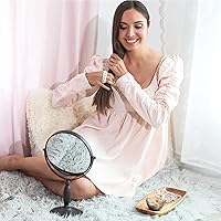 OVENTE 8" Tabletop Makeup Mirror with 1X/7X Magnification — image 9