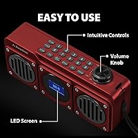 Avantree Boombyte Portable FM Radio with Bluetooth Speaker — image 7