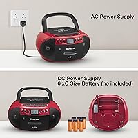 G Keni BT-9224MU Portable CD and Cassette Player Boombox — image 7