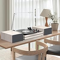 WOCKODER R612 Vinyl Record Player with External Speakers — image 9