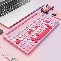HUO JI Wireless Keyboard Multi-Device Bluetooth 2.4G Dual Mode — image 7