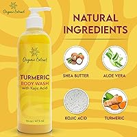 Organic Extract Turmeric Kojic Acid Body Wash 16 fl oz — image 2