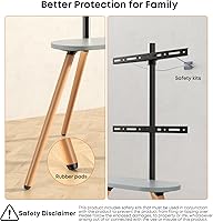 PUTORSEN Easel TV Stand for 43-65-Inch Screens — image 4