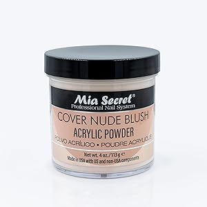 Mia Secret Cover Nude Blush Acrylic Powder 4oz Review