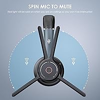 Gixxted KH109M-UPGRADED Wireless Headset with Mic — image 4