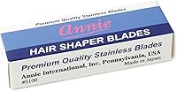 Annie Premium Quality Hair Shaper Stainless Blades 5100 (60 Count) — image 1