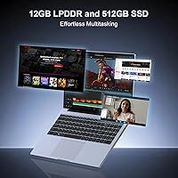 ZOLWAYTAC N160MU2-TU140 Gaming Laptop, Core i3, 12GB RAM, 512GB SSD, 16-inch FHD IPS — image 3