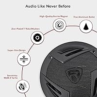 Rockville X6.5C 6.5″ Competition Car Audio Speakers — image 6