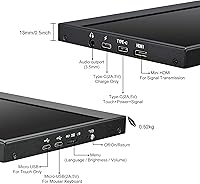 Wisecoco 14-inch 4K UHD IPS Touchscreen Monitor — image 6