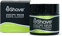 eShave Shaving Cream for Men, Verbena Lime 6oz — image 1