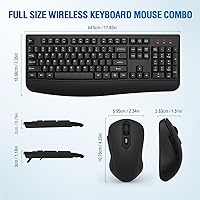 QUASIO Wireless Keyboard and Mouse Combo — image 6