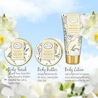 ArioseMonde Bath & Shower Spa Gift Basket Set, English Pear & Freesia, 9 Pcs — image 4