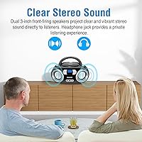 MEGATEK CB-M25BT Portable CD Player Boombox — image 3