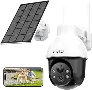 AOSU SolarCam D1 SE 5MP Wireless Security Camera Review