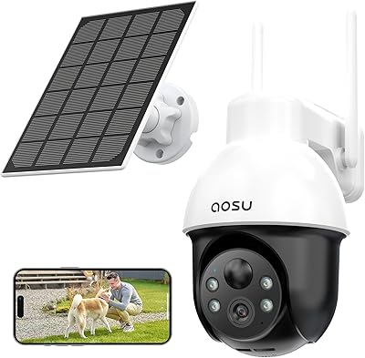 AOSU SolarCam D1 SE 5MP Wireless Security Camera
