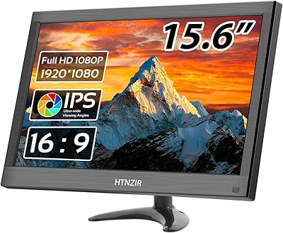 HTNZIR 15.6 Inch FHD Portable Monitor
