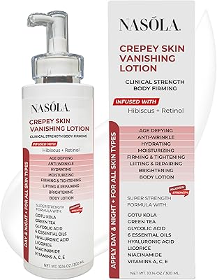 Nasola Crepe Erase Advanced Body Repair Treatment Lotion, 10.14oz