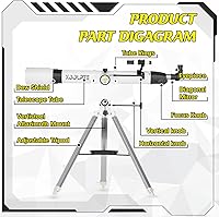 Koolpte AZ90900 90mm Aperture 900mm Telescope — image 5
