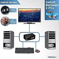 TRENDnet TK-240DP 2-Port Dual Monitor DisplayPort KVM Switch — image 6