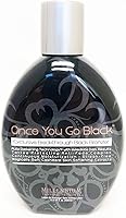 Millennium Tanning Once You Go Black Bronzer Tanning Lotion 13.5oz — image 1