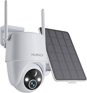 MUBVIEW ZS-GX8S 2K Solar Security Camera Review