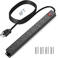 CFMASTER 8 Outlet Power Strip Surge Protector, 6ft — image 9