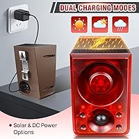 COTINSE Solar Outdoor Motion Sensor Alarm — image 7