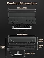 upHere H85K6 Low Profile CPU Cooler — image 7