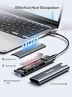dockteck M.2 NVMe SATA SSD Enclosure 10Gbps USB 3.2 Gen 2 — image 3