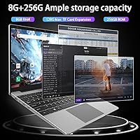 Gezoon D-1420 Laptop, 14.1-inch, Intel Celeron N4020, 8GB RAM, 256GB SSD — image 4