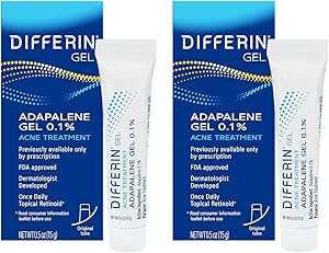 Differin Acne Treatment Gel, 60 Day Supply, 15g (Pack of 2) Review