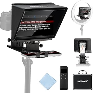 NEEWER X1 Pro II Teleprompter 9″ Review