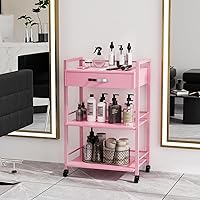 Mefeir Salon Trolley Cart Pink — image 9
