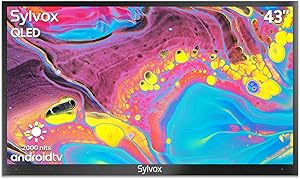 SYLVOX 43-Inch Outdoor Smart TV QLED 4K UHD Review