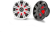 KICKER KM8 8-Inch Marine Coaxial Speakers — image 1