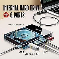 YOTUO 500GB Portable Docking Station External Hard Drive — image 3