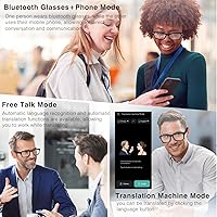 Delhi Tornado KY01B Smart Glasses with AI Translation and Bluetooth Audio — image 3