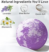 New Miuz Deep Sleep Bath Bombs Lavender Chamomile — image 3