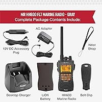Cobra MR HH600FLTBTGPS Handheld Floating VHF Marine Radio — image 7