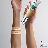 Lx Blend Bye Bye Foundation Oil Free Matte Coverage Moisturizer SPF 50 (Light) 1oz — image 2