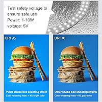 DEPTHLAN Foldable Photo Box 12 Background Colors LED Studio Kit — image 4