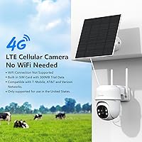 Cinnado B6 4G LTE Cellular Security Camera — image 2