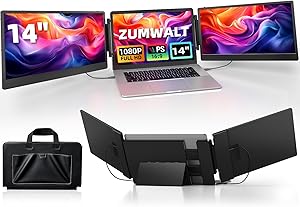 ZUMWALT 14″ Laptop Screen Extender