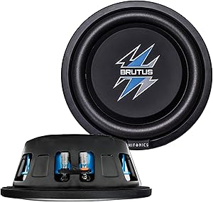 Hifonics BXS8D4 8-Inch Shallow Mount Subwoofer Review
