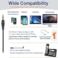 Wantek 602 Wired Computer Headset — image 2